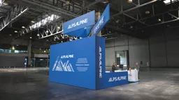 20x20 Island booth design by Reaction Space